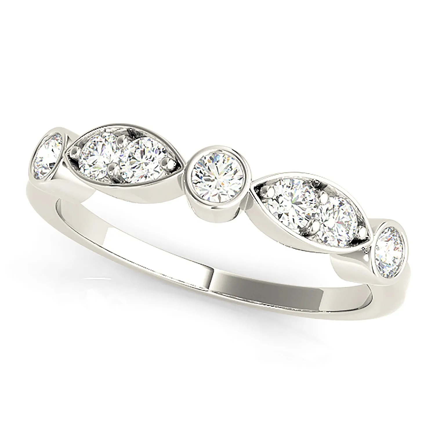0.50 ctw. Round Diamond Wedding Band