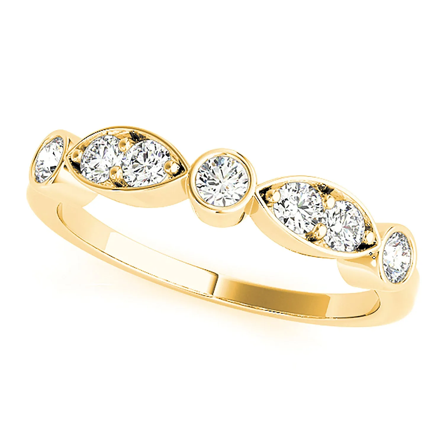 0.50 ctw. Round Diamond Wedding Band