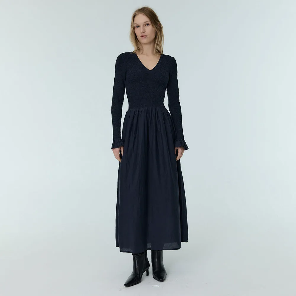 Altair Woman's Dress | Midnight Navy