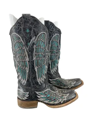 Boots Western By Corral In Black, Size: 6