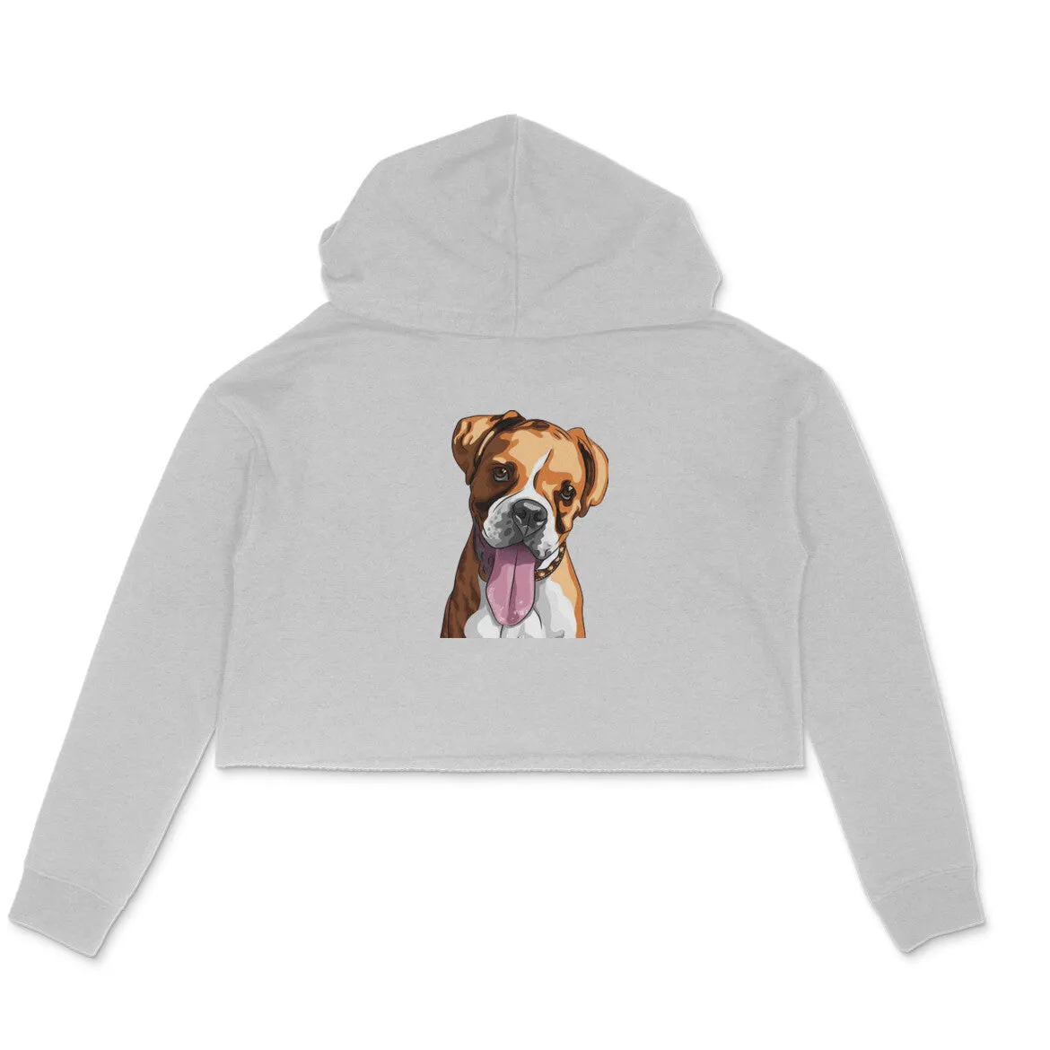 Crop Hoodie (Women) - Bright As A Boxer (6 Colours)