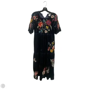 Dress Casual Maxi By Johnny Was In Navy, Size: Xxs