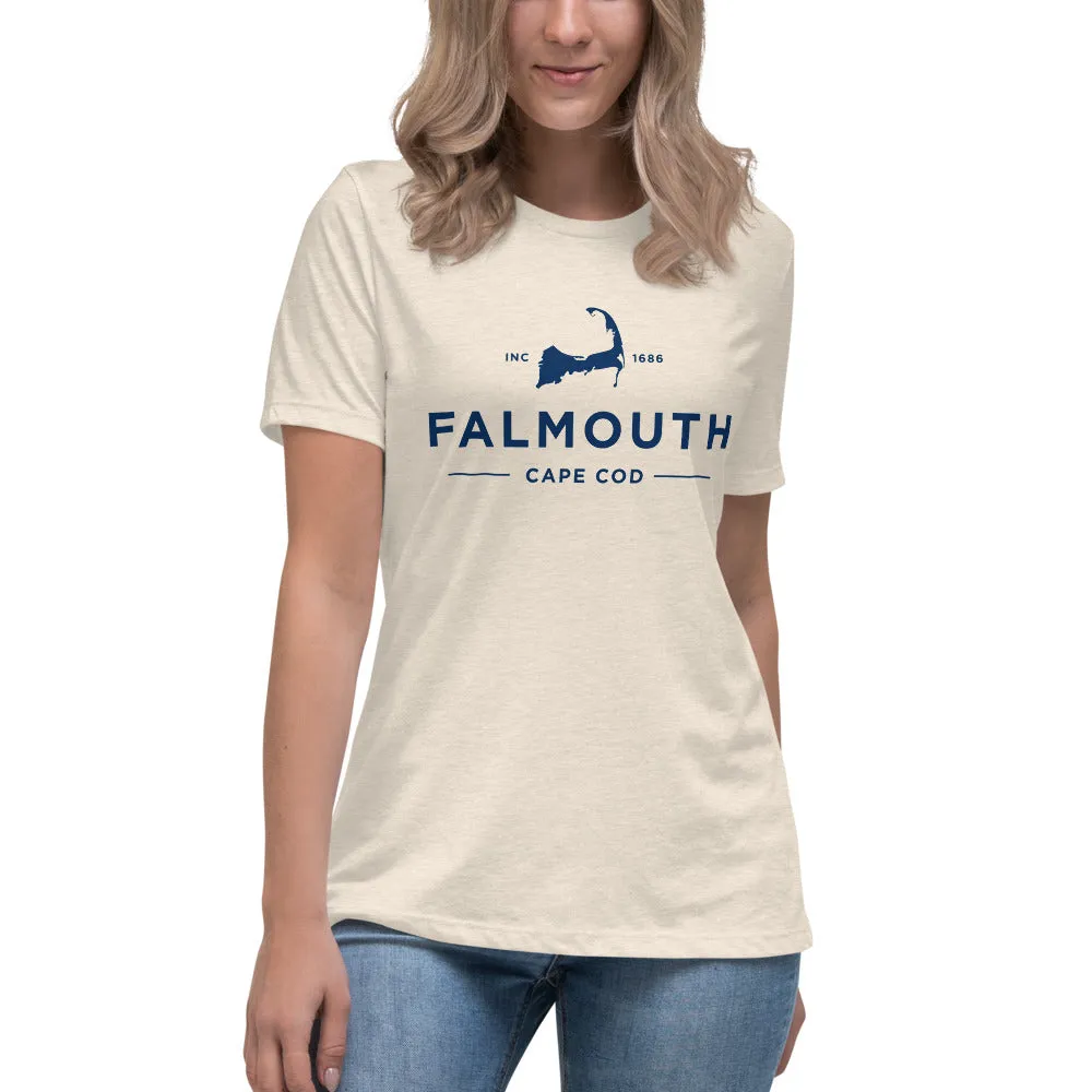 Falmouth Cape Cod Women's Relaxed T-Shirt