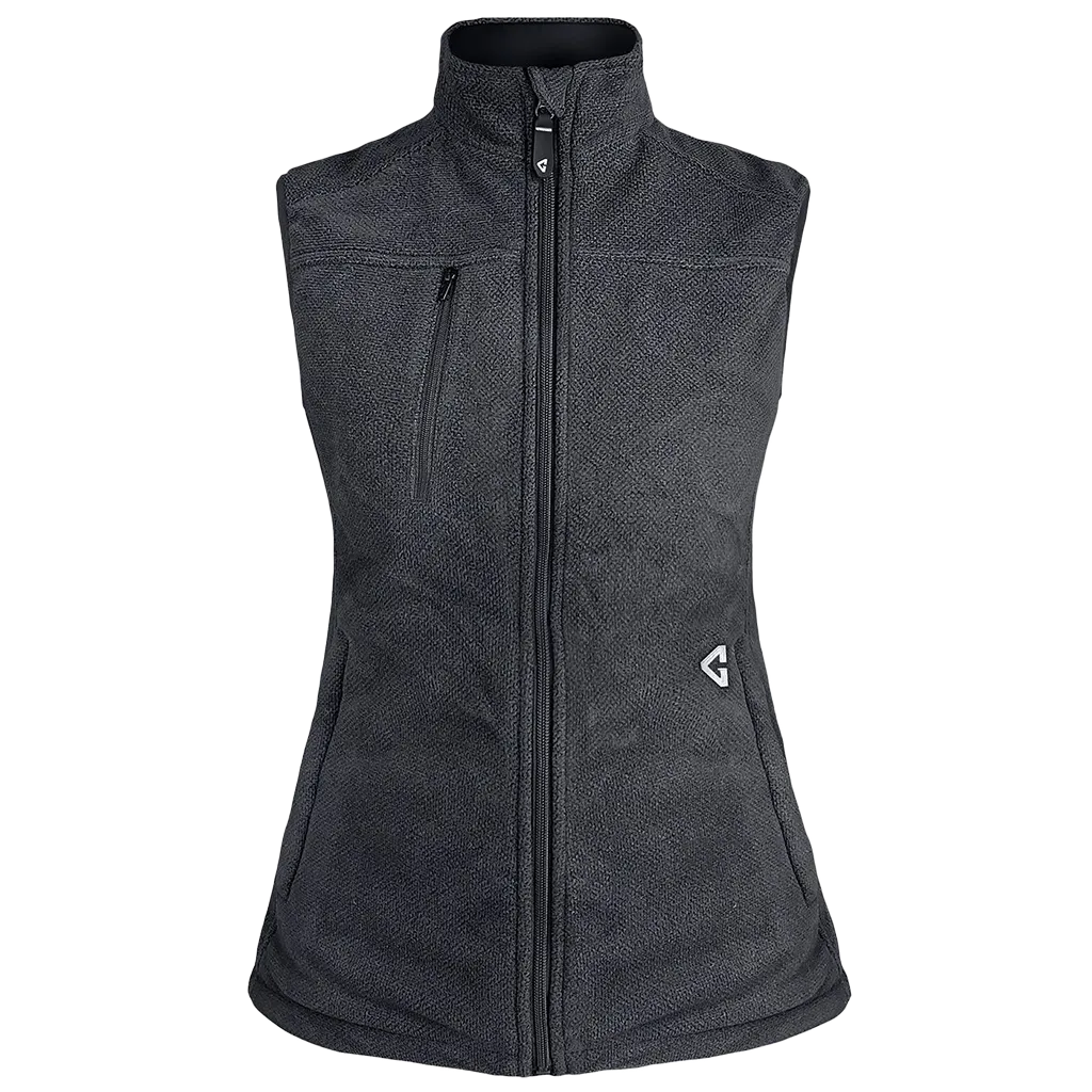 Gerbing 7V Women's Thermite Fleece Heated Vest 2.0 in Grey