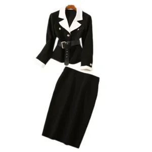 Half Skirt Elegant Chic Women'S Sets