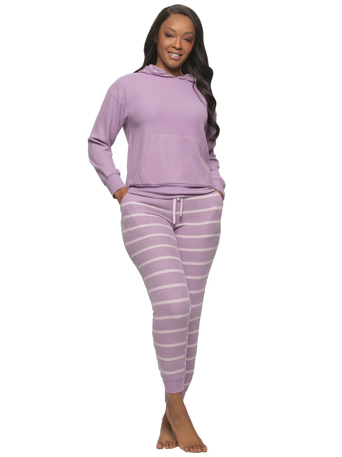 Jolie 2-Piece Hoodie & Jogger Lounge Set