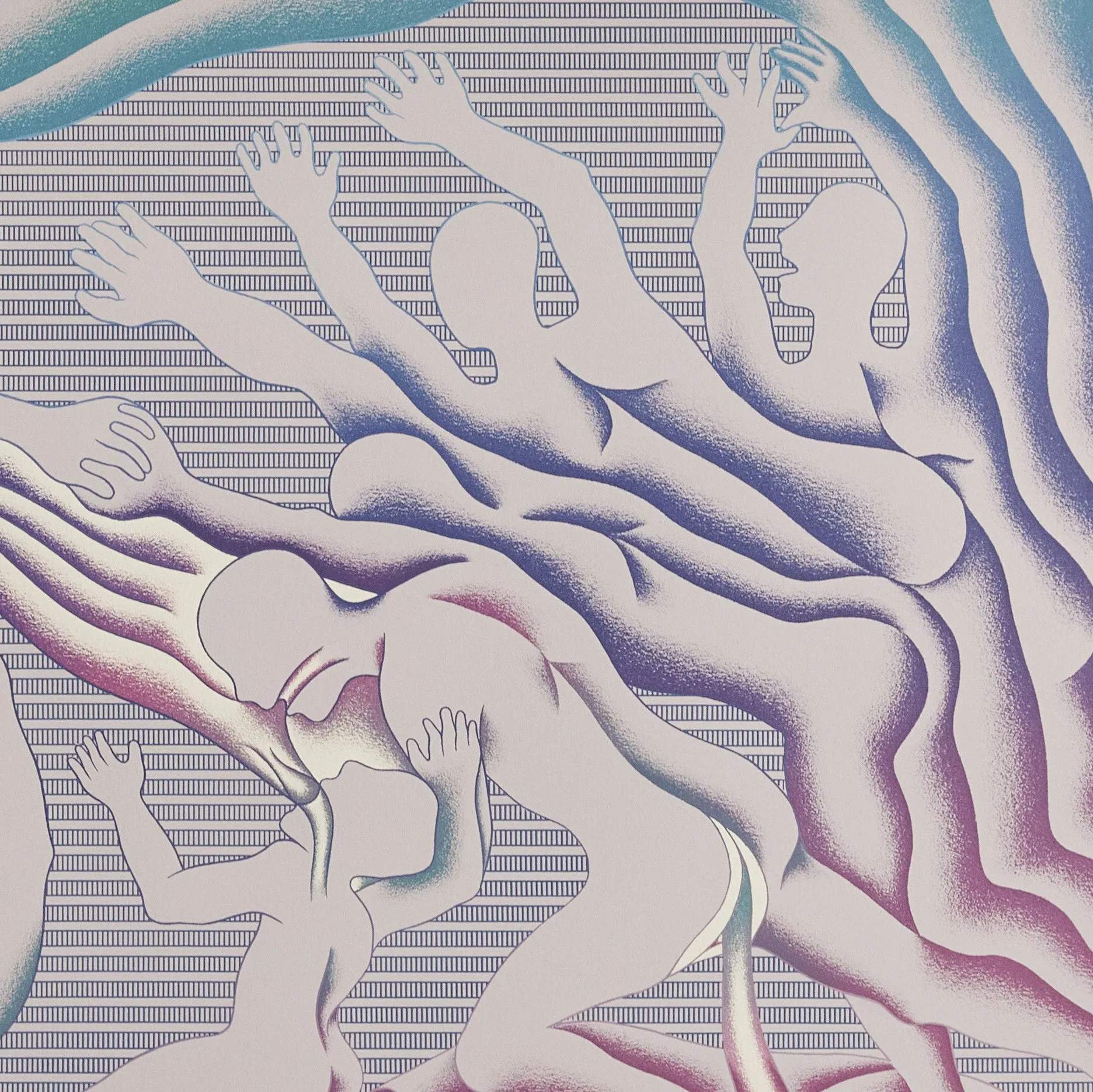JUDY CHICAGO "GUIDED BY THE GODDESSES" SERIGRAPH, 1985