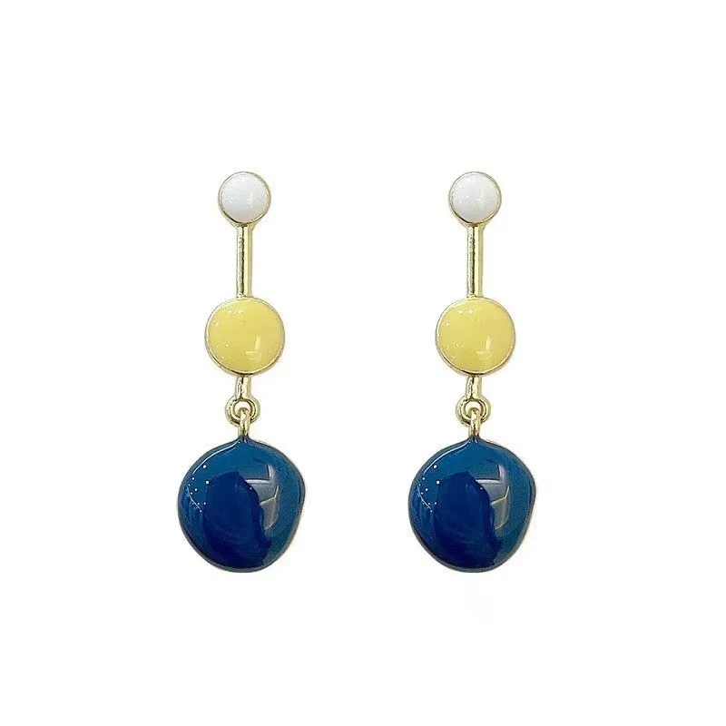 Just Lil Things  Blue Pin Earrings jlt11506