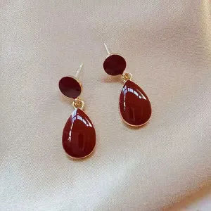 Just lil things Marron Pin  Earrings  jlt11422