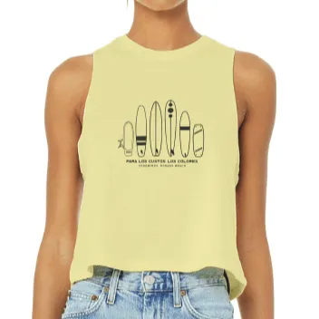 Ladies Para los Gustos Cropped Tank