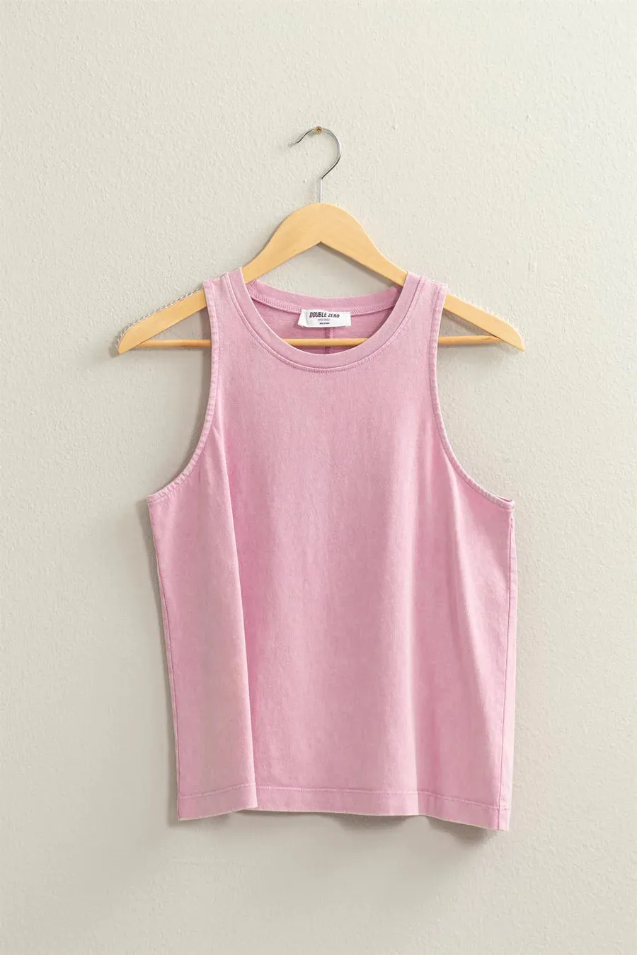 Mineral Washed Sleeveless Top