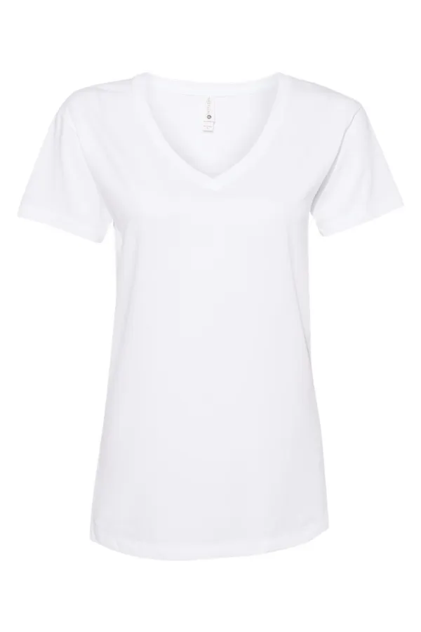 Next Level Ladies Relaxed V-Neck T-shirt