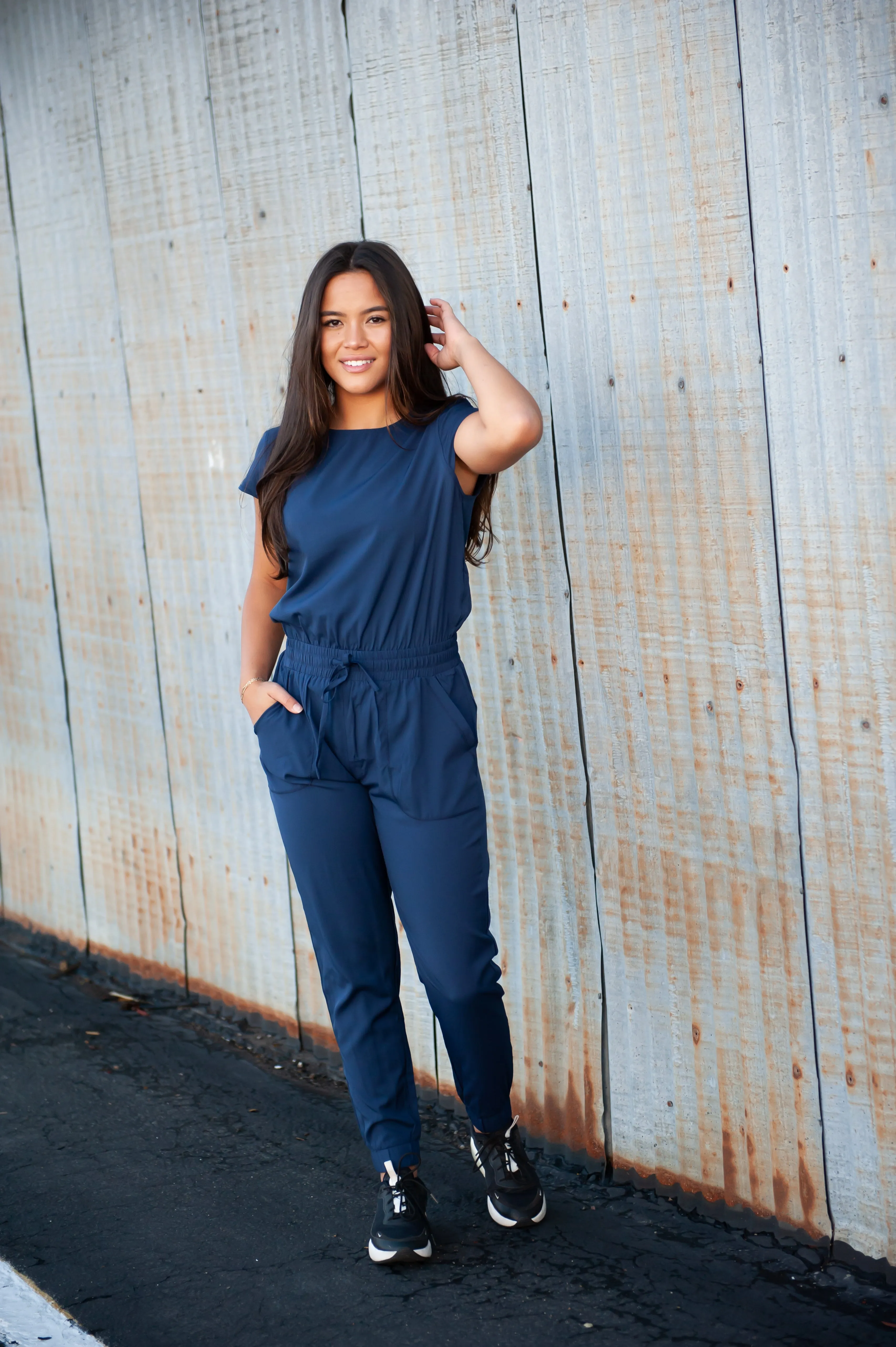 One-Piece Scrubsuit in Navy
