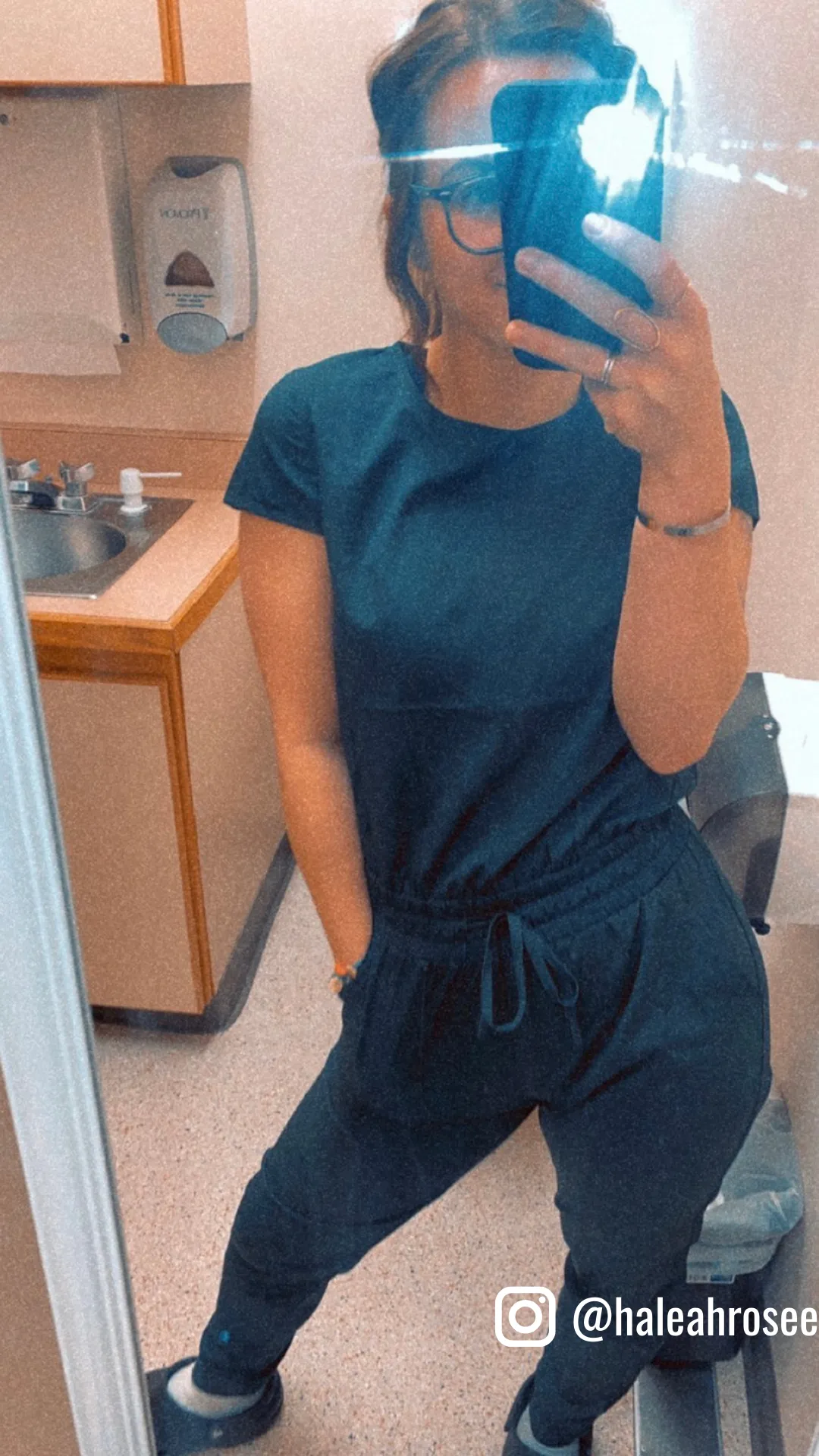One-Piece Scrubsuit in Navy