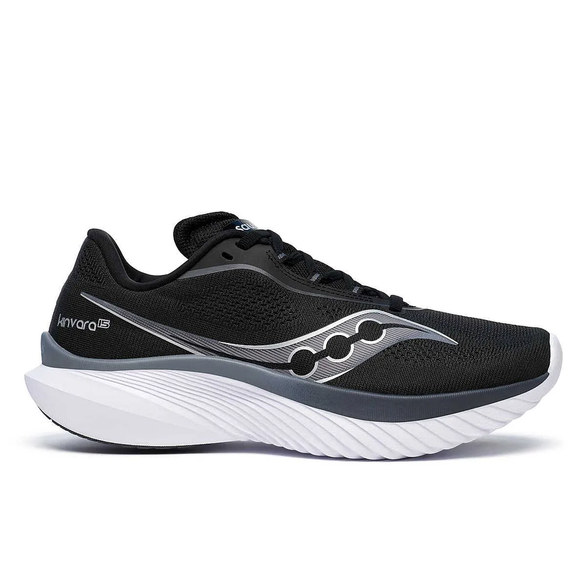 Saucony Kinvara 15 (Womens) - Black/White