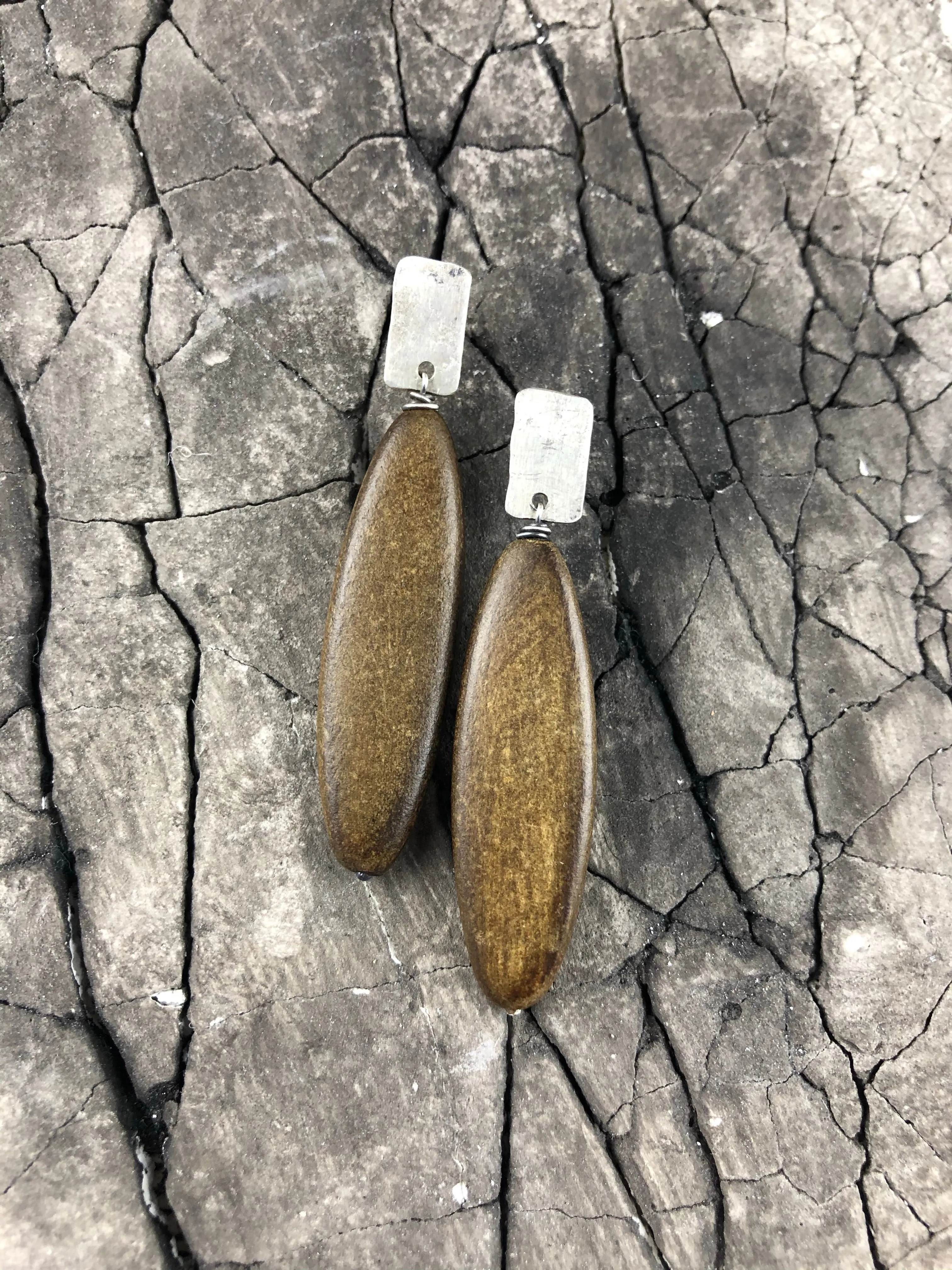 Sterling silver post Earring