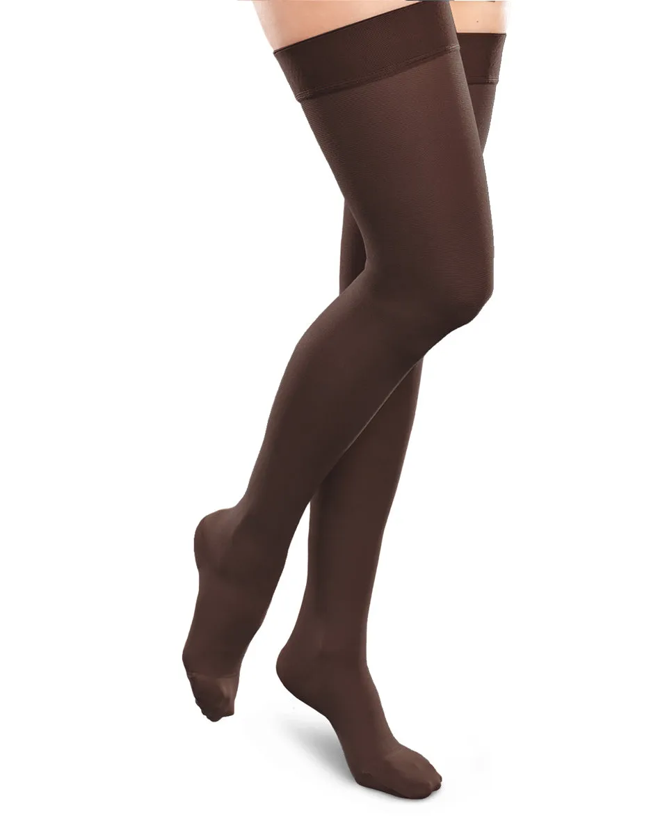 Therafirm Ease Opaque Women's Closed Toe Thigh High 15-20 mmHg - Clearance