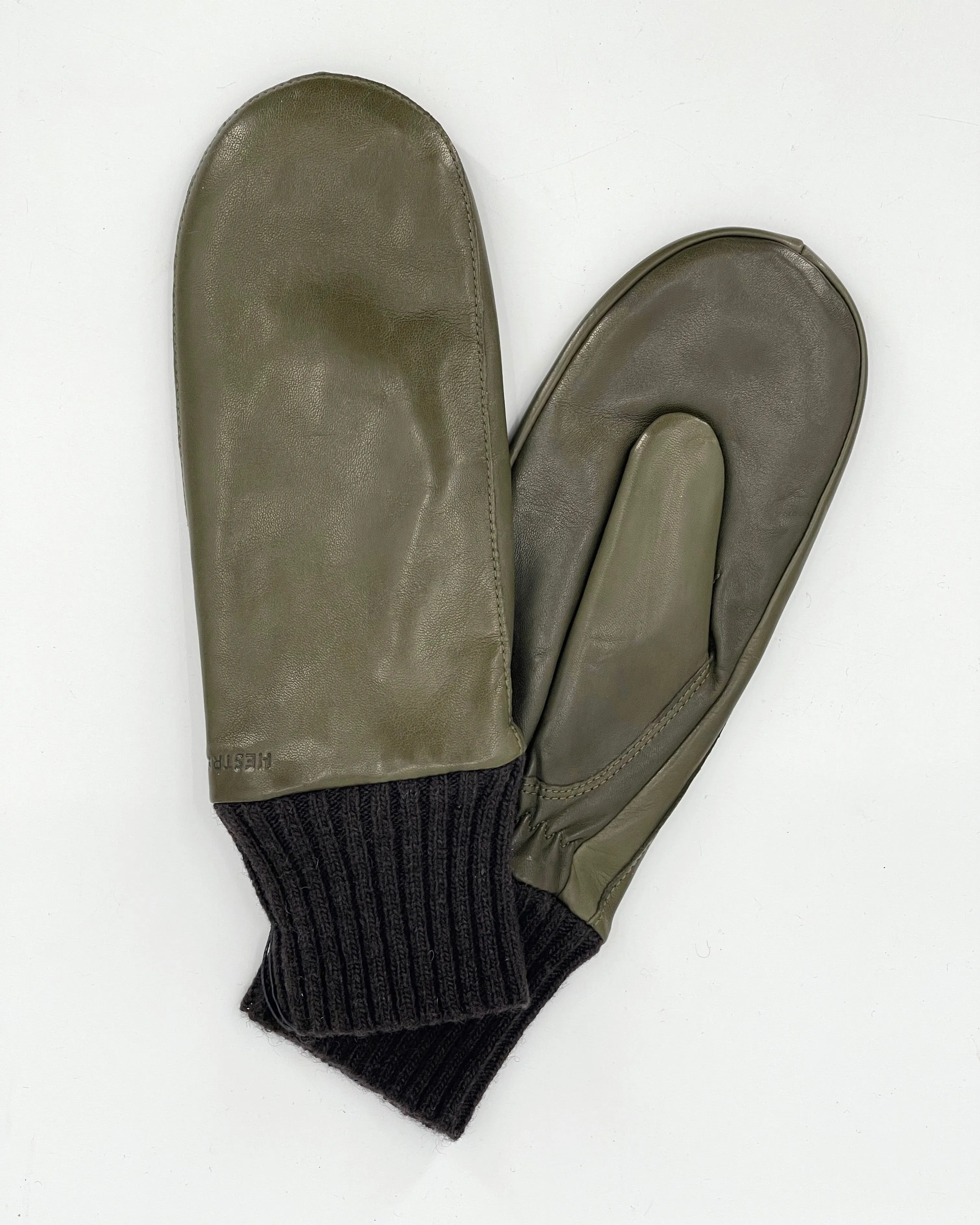 Tina Leather Mittens by Hestra