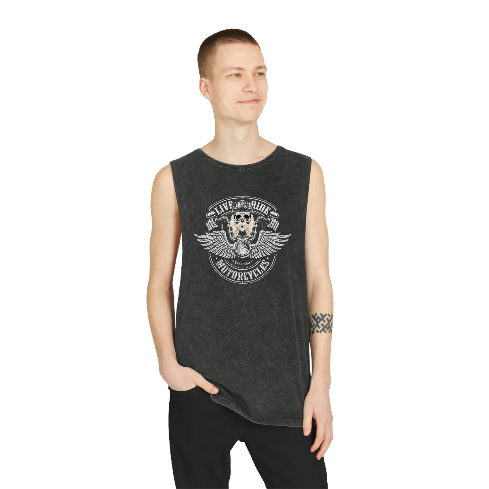 Tribute T - Unisex Stonewash Tank Top - Sunshine Family