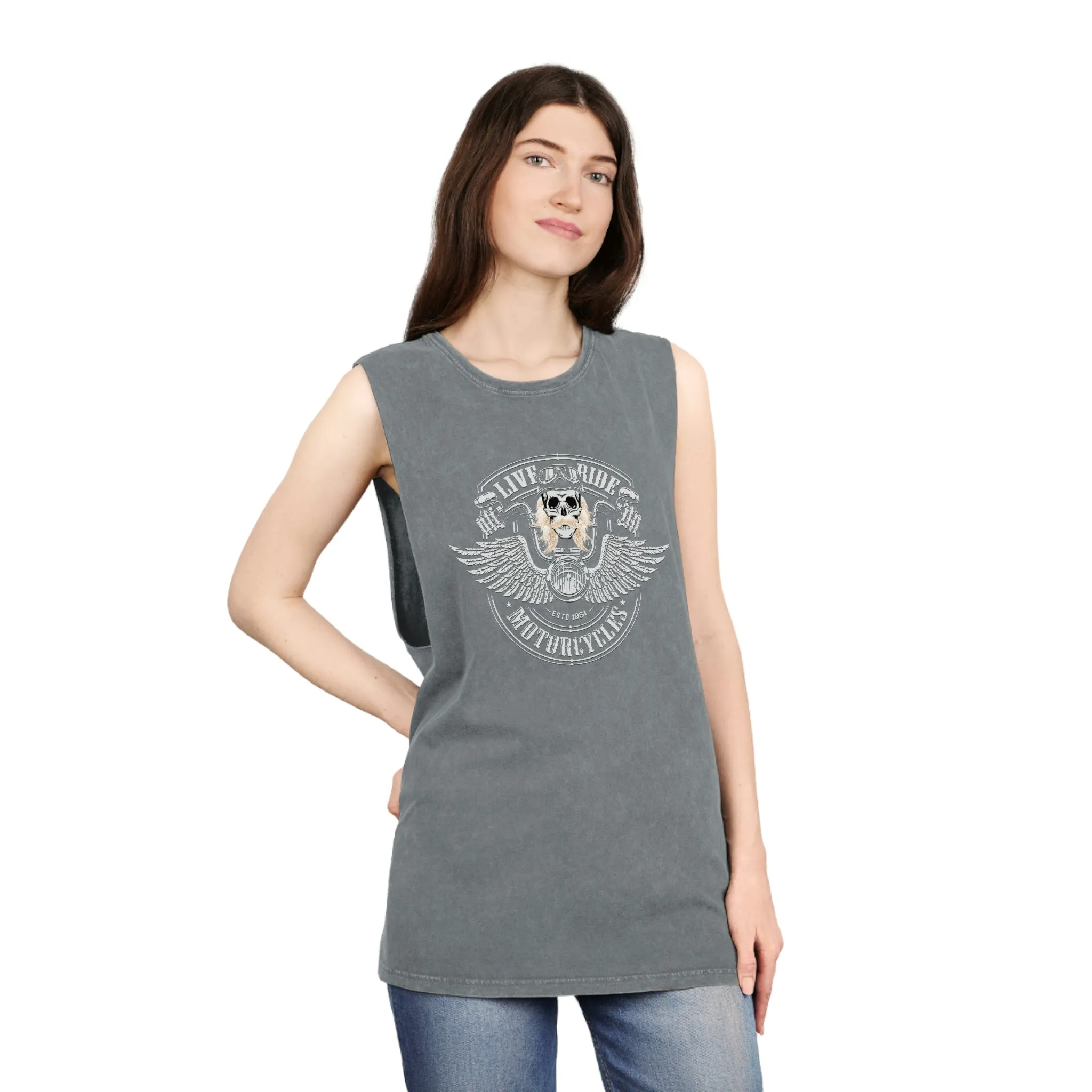 Tribute T - Unisex Stonewash Tank Top - Sunshine Family