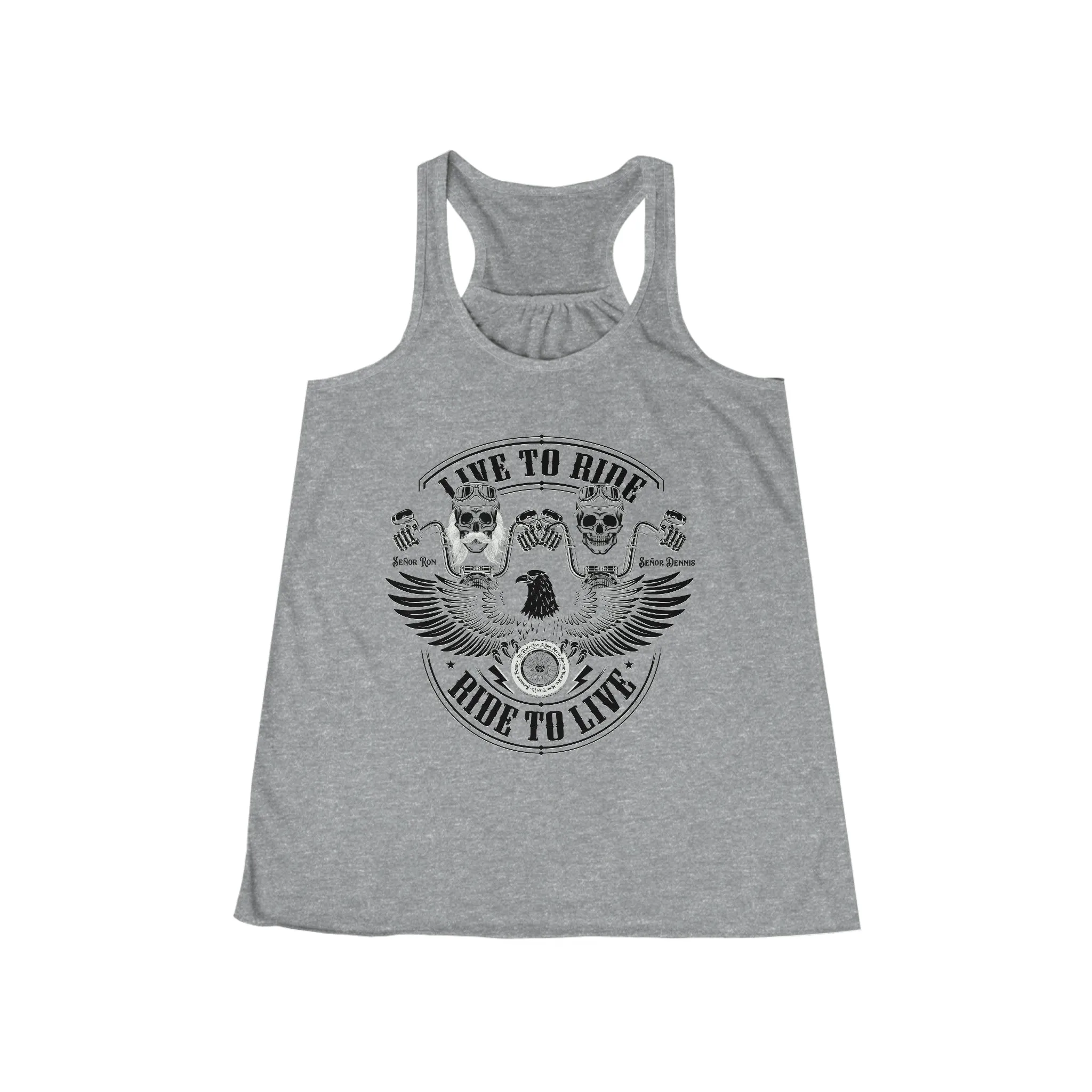 Tribute T - Women's Flowy Racerback Tank - Sunshine Family