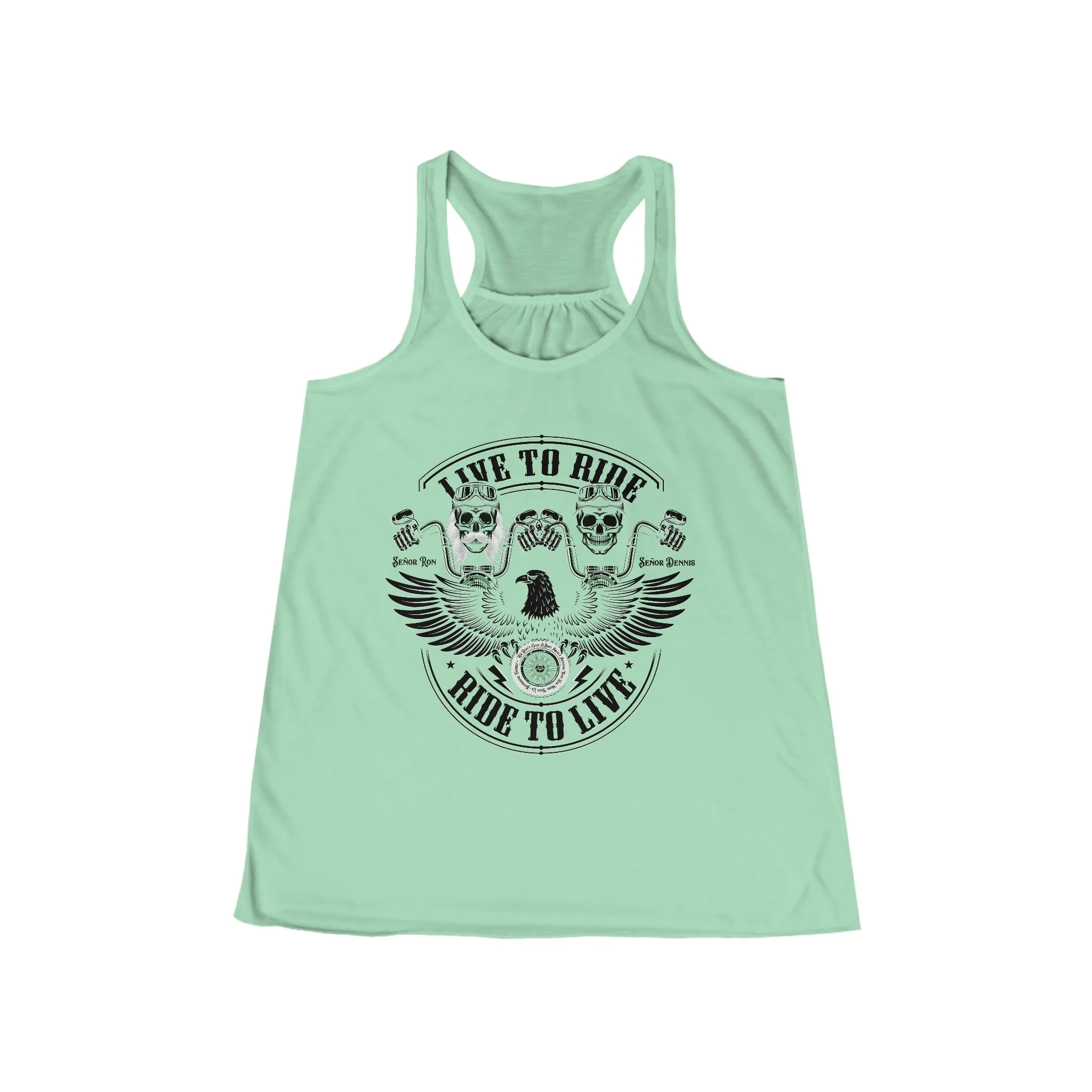 Tribute T - Women's Flowy Racerback Tank - Sunshine Family