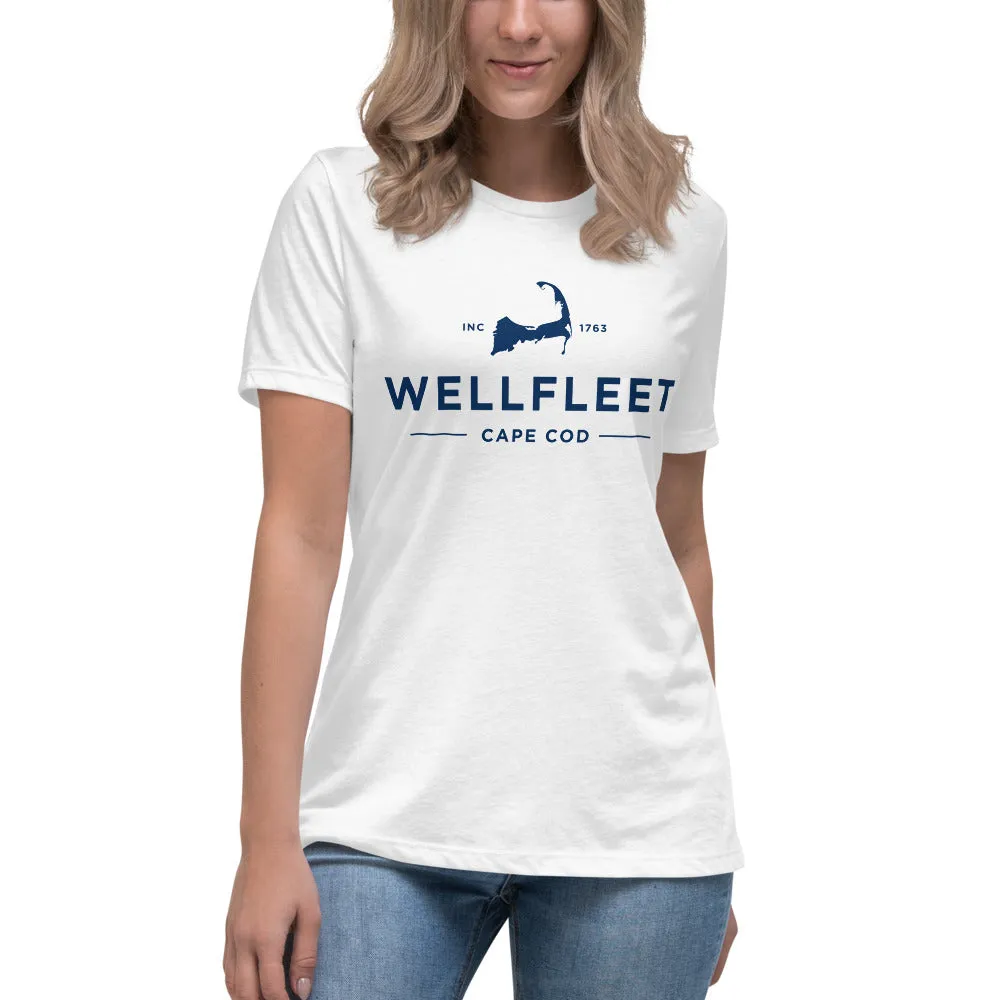 Wellfleet Cape Cod Women's Relaxed T-Shirt