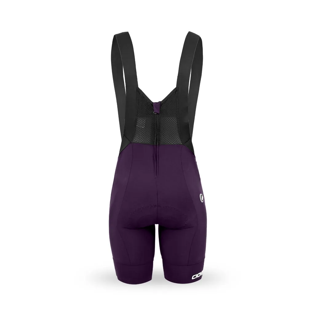Women's Corsa Bib Shorts 2.0 (Plum)
