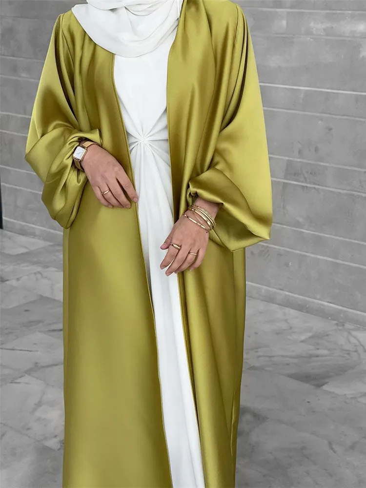 Women's Eid Open Abaya Inner Dress