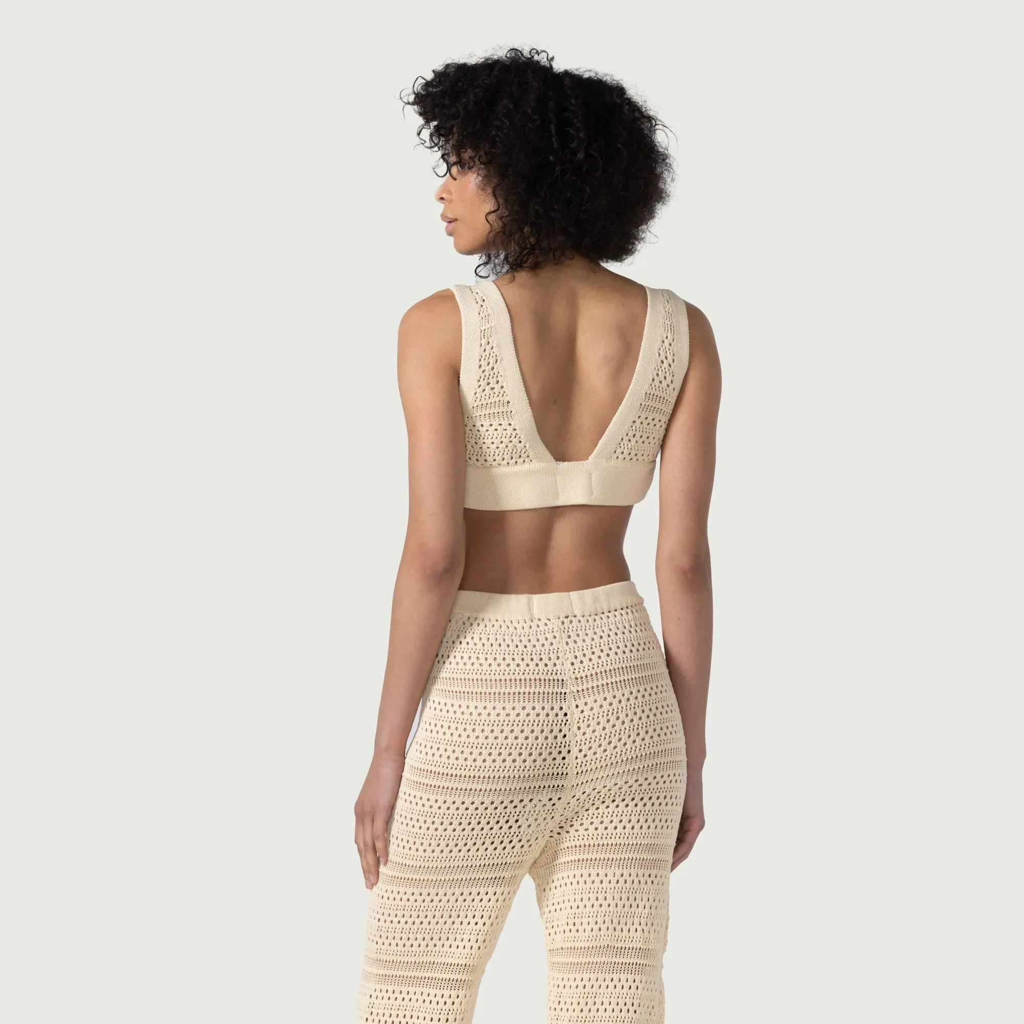 Women's Honor The Gift Crochet Bralette 'Cream'