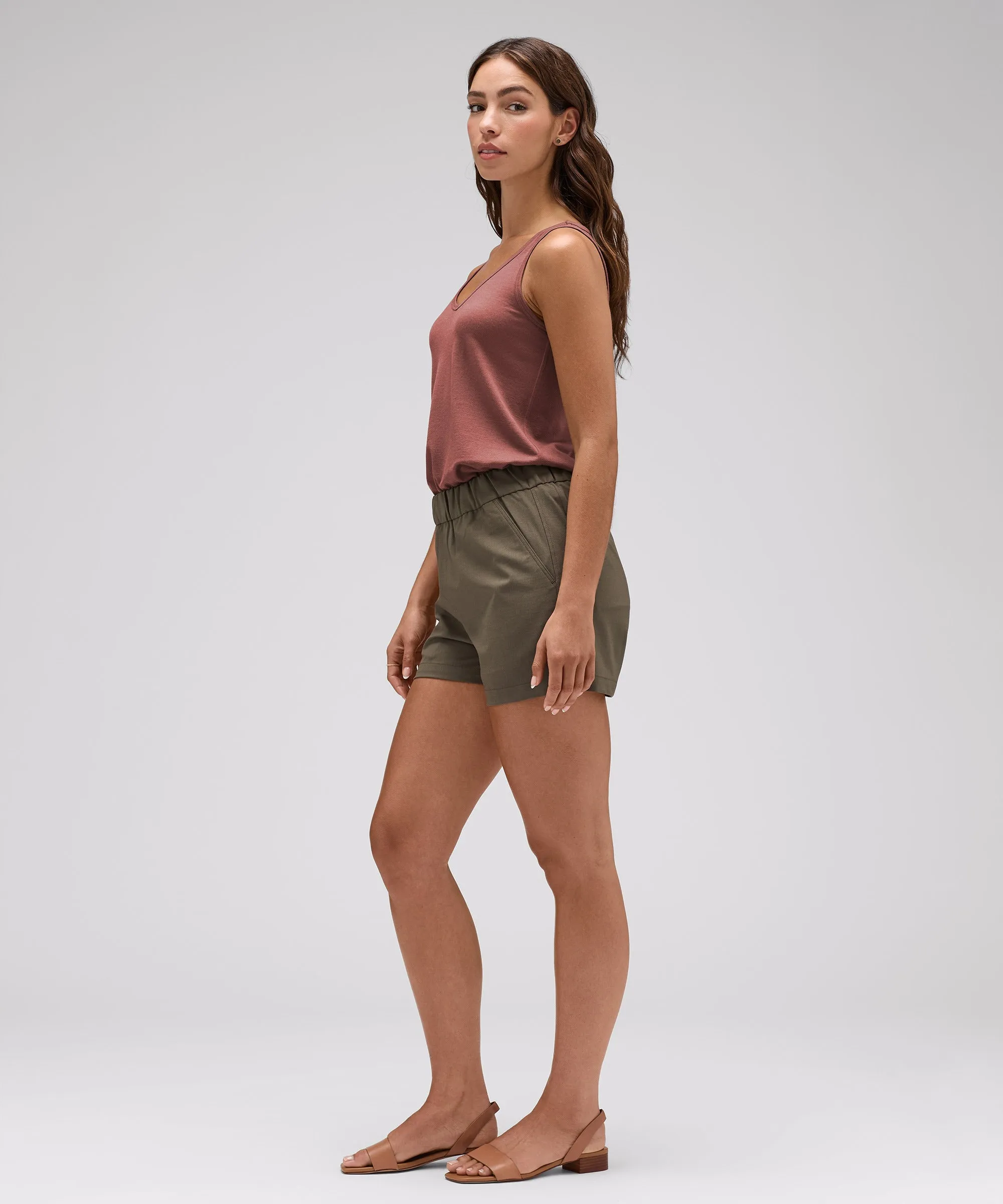 Women's Relaxed Merino V-Neck Tank