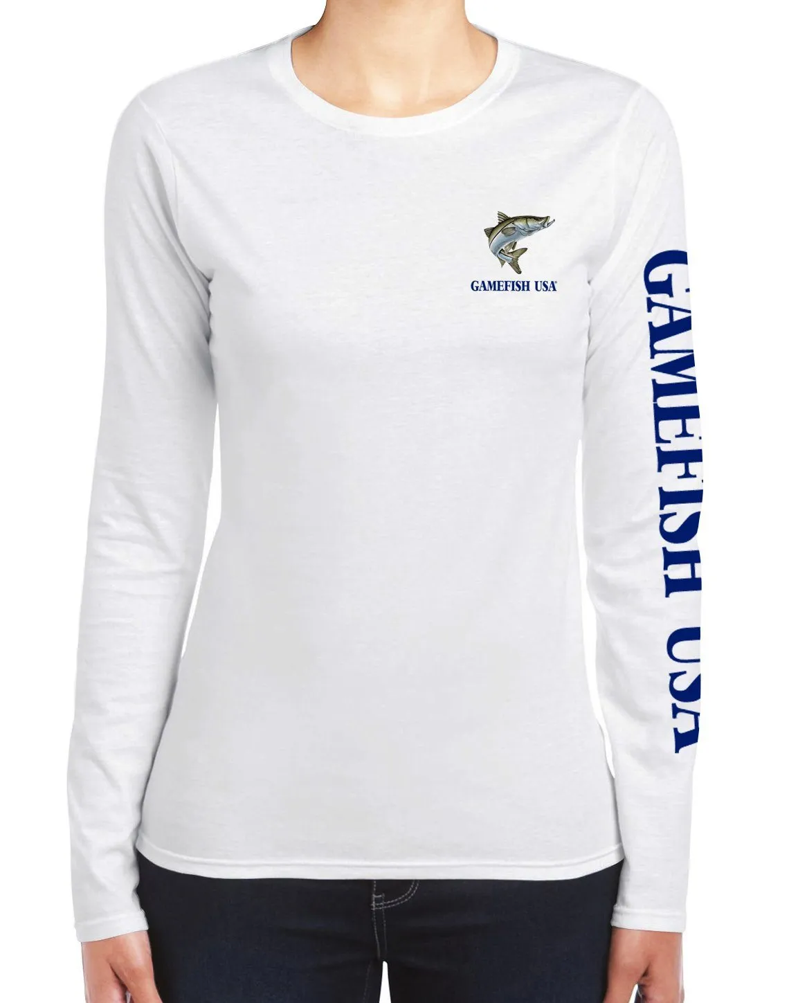 Women's UPF 50 Lightweight Microfiber Moisture Wicking Performance Fishing Shirt EAT DRINK FISH